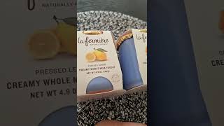 La fermière Yogurt food review yogurt ❤️👍🏼😋 [upl. by Hgielar]