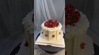 Cake Decorating 🎂 cake cakerecipe cakedesign Shorts youtubeshorts subscribevirallikeyoutube [upl. by Redyr103]