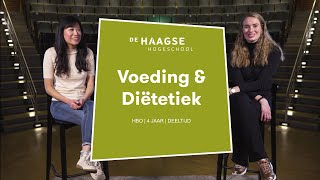 HBO Voeding en Diëtetiek Deeltijd studeren  Opleidingspresentatie De Haagse Hogeschool [upl. by Euh]