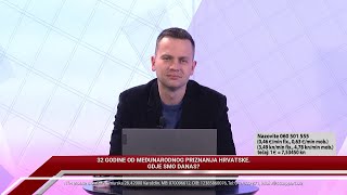 TV REPLIKA 15012024  32 GODINE OD MEĐUNARODNOG PRIZNANJA HRVATSKE GDJE SMO DANAS [upl. by Noeled]