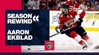 Season Rewind Aaron Ekblad Highlights [upl. by Cyn]