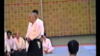 Osawa Kisaburo Sensei Yokomen Uchi Shiho Nage [upl. by Rebecka]