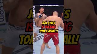 JON JONES IS DUCKING TOM ASPINALL BECAUSE HE KNOWS HE’LL GET KOtrending youtubeshorts shorts [upl. by Killen]