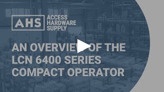 An Overview of the LCN 6400 Series Compact Operator  Access Hardware Supply [upl. by Westfahl562]