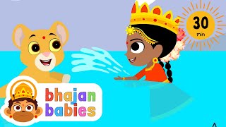 Navratri Bhajans for Kids  30 Mins Continuous Play  7 Bhajans  Ganapathy Sachchidananda Swamiji [upl. by Nymrak742]