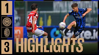 FINISCE 13 IL DERBY ⏸️  INTER 13 MILAN  HIGHLIGHTS UNDER 20  PRIMAVERA 1 202425 ⚽⚫🔵 [upl. by Lamaj721]