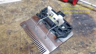 Conair Blades and Clip Assembly part 2 [upl. by Rialb]