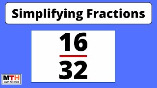 How to simplify the fraction 1632  1632 Simplified [upl. by Bryon]