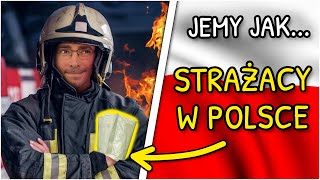 Test STRAŻACKIEGO JEDZENIA  Co strażacy jedzą na akcji [upl. by Koziel]