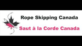 2024 Rope Skipping Canada National Championships  Individual Freestyle Part 1 [upl. by Oirramaj]