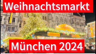 Weihnachtsmarkt München 2024 [upl. by Ajnek503]