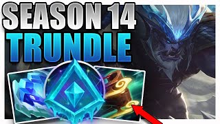 SEASON 14 TRUNDLE SUPPORT GAMEPLAY GUIDE [upl. by Ahsika448]