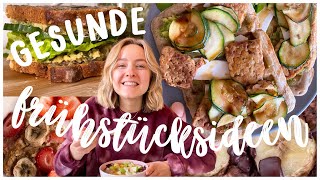 GESUNDE FRÜHSTÜCKS REZEPT IDEEN einfach lecker vegan amp NICHT LANGWEILIG  herzhaft amp süß [upl. by Ceciley]