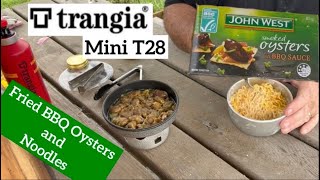 Mini TRANGIA 28 cooking Fried BBQ Oysters and Noodles [upl. by Cavanagh]