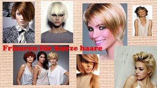 Frisuren für kurze haare [upl. by Crissie]