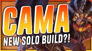 NEW CAMAZOTZ BUILD IS BACK IN SEASON 11  SMITE Solo Ranked Conquest [upl. by Arlinda]