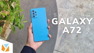 Samsung Galaxy A72 Review [upl. by Hsirrap34]