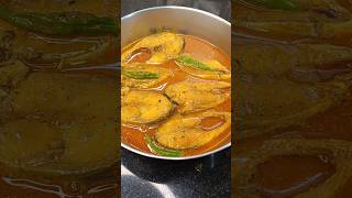 Ilish Macher Tel Jhal 😋 cooking trending viralvideo [upl. by Annais298]