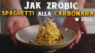 Jak zrobić SPAGHETTI alla CARBONARA w 2022  Mangia Mangia [upl. by Yasnil]