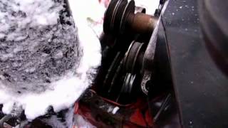 Columbia snow blower belt replacement [upl. by Innavoeg]