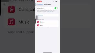 Music haptics on iPhone song Apple iOS18 iPhone [upl. by Cita]