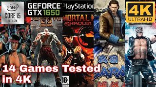 14 PS2 Games Tested in 4K  PCSX2 160  GTX 1650  I510300H  Acer Nitro 5 AN51555 [upl. by Ajdan]