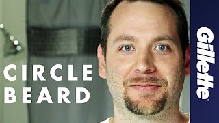 How to Shape a Beard The Circle Beard French Beard  Gillette STYLER [upl. by Felicio]