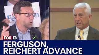 Ferguson Reichert advance in race for WA governor  FOX 13 Seattle [upl. by Katlin]