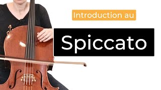 Introduction au spiccato au violoncelle [upl. by Laven]