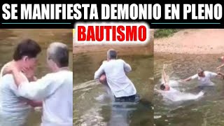 DEMONIO ATACA a Pastor en Bautismo y Sucede algo Impactante  TESTIMONIOS CRISTIANOS SOBRENATURALES [upl. by Gebelein]