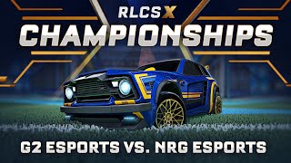 G2 Esports vs NRG Esports  NA RLCS X Championship  Semifinals [upl. by Modla]