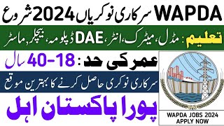 Latest Wapda Jobs 2024  Water Management Jobs  Today Government Jobs 2024  Must Watch Video [upl. by Waylon]