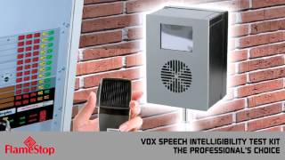 VOX KIT  Speech Intelligibility Test Kit by FlameStop Australia [upl. by Leahcym]