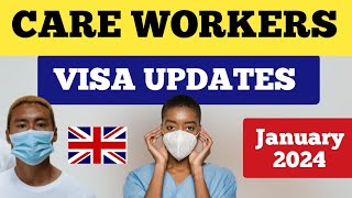 MAJOR CARE WORKER VISA UPDATES 2024  UKVI [upl. by Yrrok]