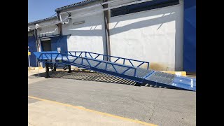 Mobil Yükleme RampasıYard Ramp KullanımKurulum [upl. by Siuqaj]