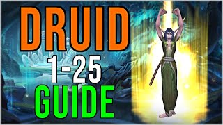 Starsurge LVL 1 Phase One Druid 125 Leveling Guide SoD WoW [upl. by Arimay]