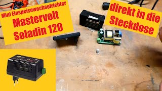 Mini Einspeisewechselrichter Mastervolt Soladin 120  defekt 120W direkt in die Steckdose [upl. by Darius]