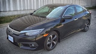 2016 Honda Civic Touring 15 Turbo  Review [upl. by Eikram]