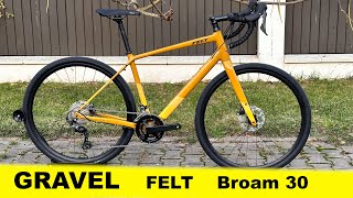 W najlepszej cenie  gravel Felt Broam 30  Shimano GRX widelec carbon [upl. by Aryt164]