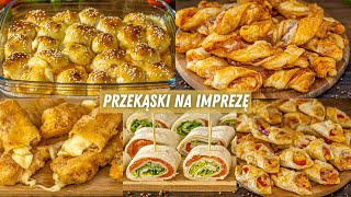 PROSTE I SZYBKIE PRZEKĄSKI NA SYLWESTRA I IMPREZĘ cz3 [upl. by Angid]