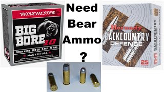 New Hornady Backcountry Defense Bear ammo and what has not been said [upl. by Zobias482]