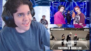 TAEYONG JENO HENDERY YANGYANG GISELLE ZOO  Choreography Draft  REACTION [upl. by Riehl579]