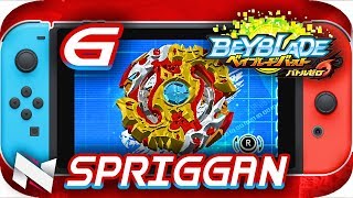 SPRIGGAN REQUIEM  Beyblade Burst BATTLE ZERO Gameplay Part 6  Nintendo Switch ベイブレードバースト バトルゼロ [upl. by Elletnuahs]