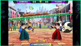 KOF 2002UM  Honmono Vs Youking Tatsuya V Naruto  Exhibition Part 1 [upl. by Euhsoj]