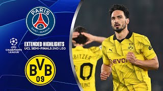 PSG vs Borussia Dortmund Extended Highlights  UCL SemiFinals 2nd Leg  CBS Sports Golazo [upl. by Uy]