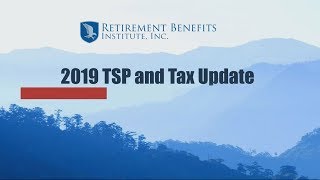 Tax and TSP Update [upl. by Leizahaj]