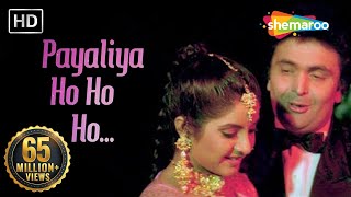 Payaliyan Oh Ho Ho Ho HD  Deewana Song  Rishi Kapoor  Divya Bharti  Filmigaane 90s Love Song [upl. by Crow323]