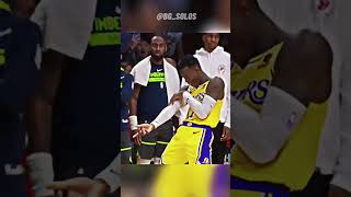 Dennis Schroder Cold Celebration 🥶🧊like share subscribe edit nba losangeleslakers fyp 🏀🏀 [upl. by Haisoj]