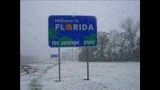 SNOW FALL IN FLORIDA [upl. by Enywad]