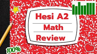 HESI Math Practice Test  HESI A2 Practice Test for Math [upl. by Supmart]